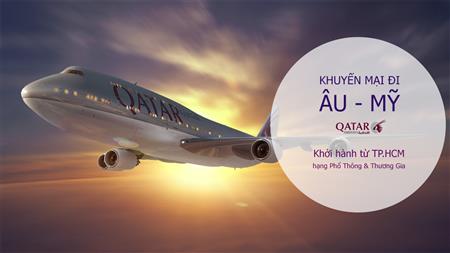 Vi vu Âu Mỹ với khuyến mại hấp dẫn của Qatar Airways